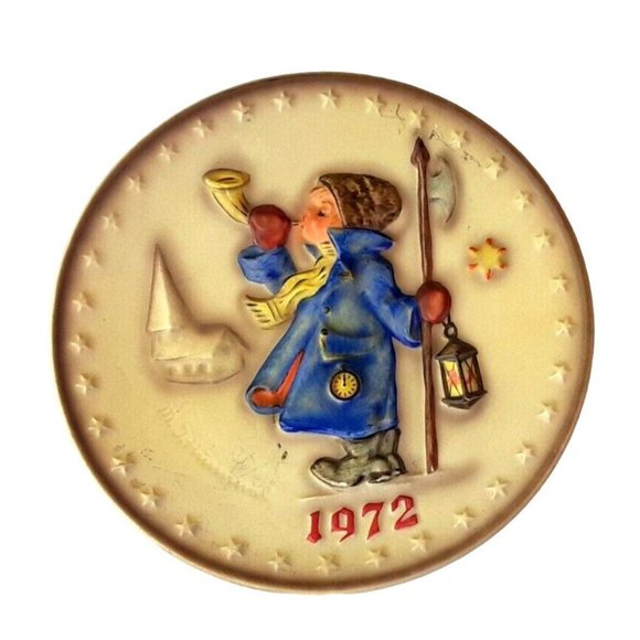 Vintage Goebel MJ Hummel 1972 & 1973 Annual Collector Plates West Germany 7.5" - Picture 3 of 8